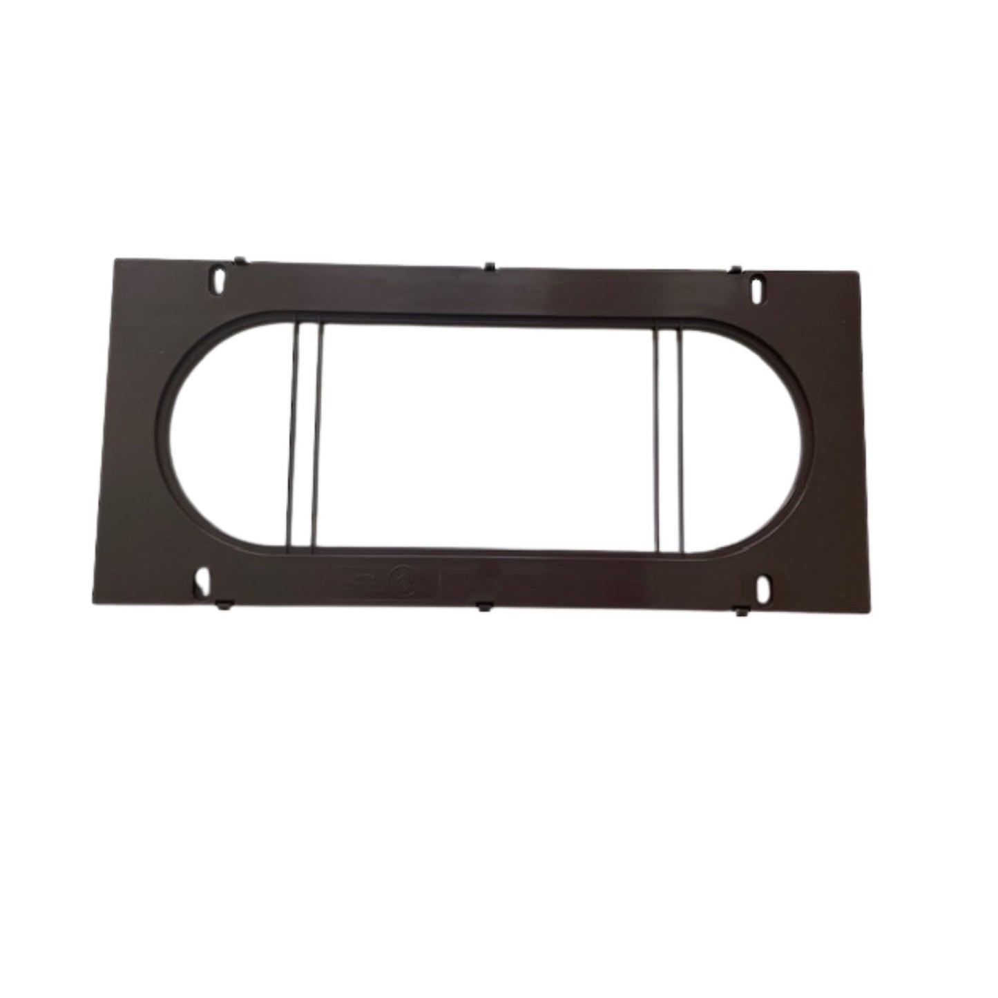 16 inch Soffit Vent, ASA Base Resin with UV Protection, Brown with Brown Screen