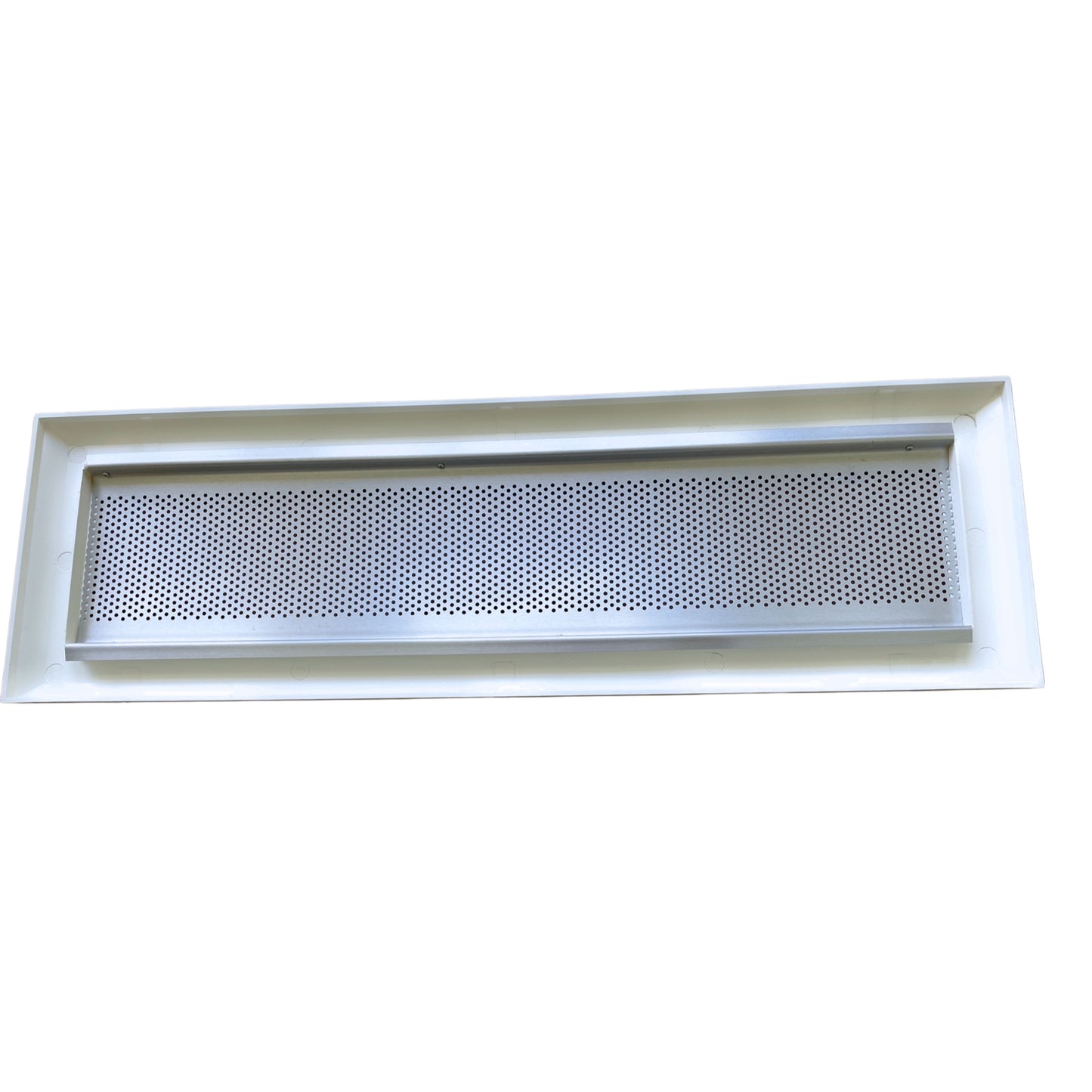 24 inch Soffit Vent, ASA Base Resin with UV Protection, White