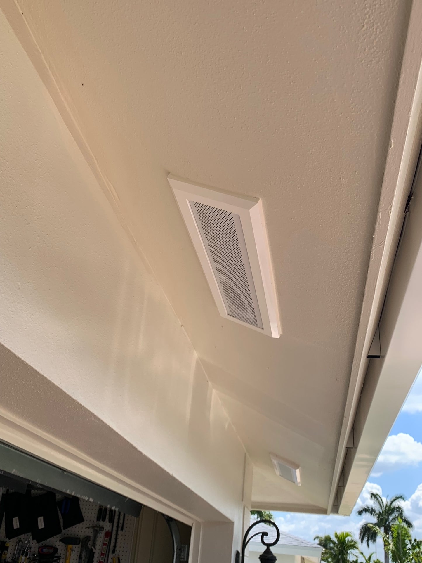 24 inch Soffit Vent, ASA Base Resin with UV Protection, White
