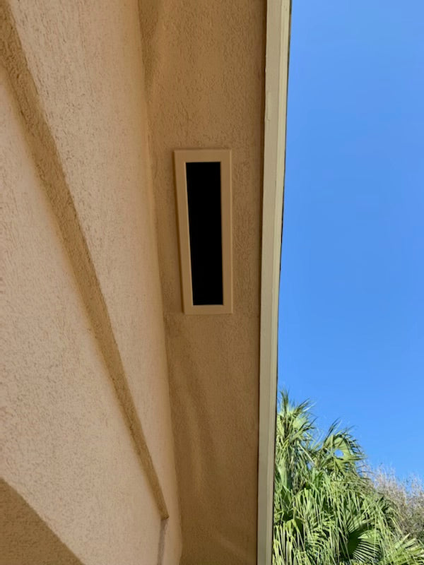 24 inch Soffit Vent (PVC), White