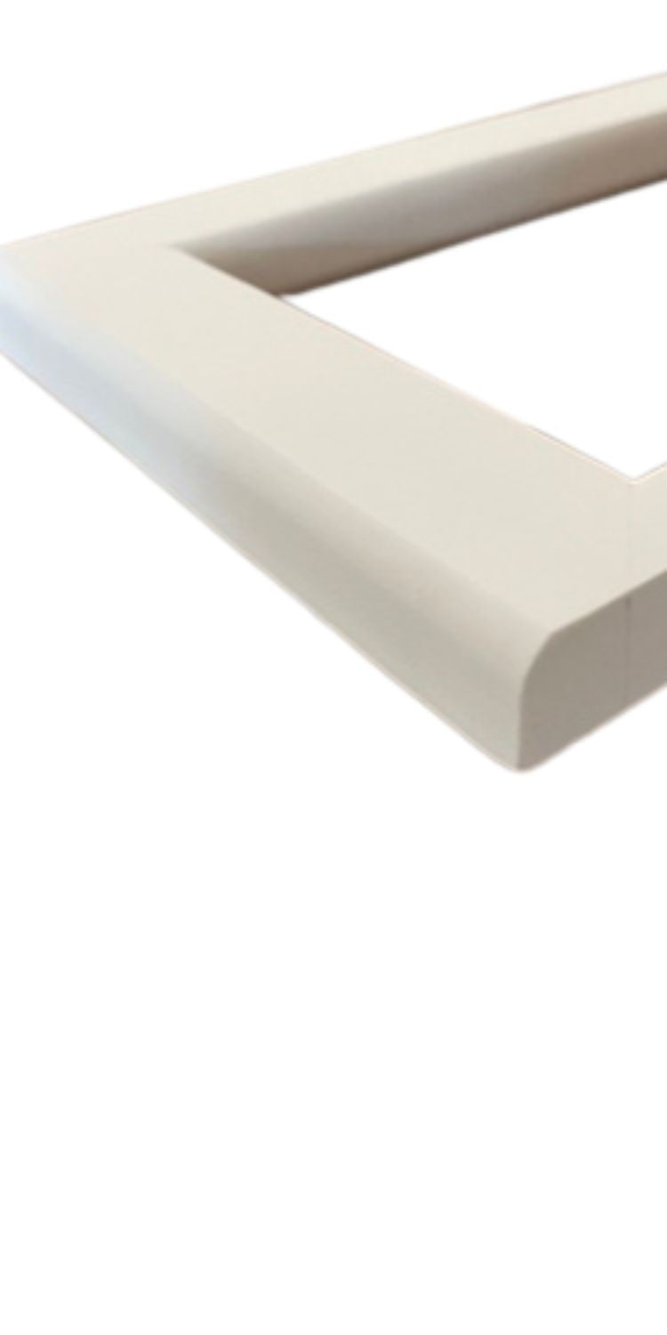 26.50" x 7.25" Soffit Vent (PVC), White
